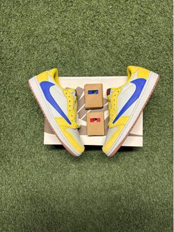 Travis Scott Jordan 1 “Canary”