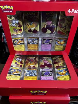 Pokemon 151 4 Pack Mini Tins