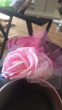Breast Cancer Awareness Mini Top Hat