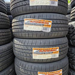 235 65 16 Vendo Un Seth De Llantas De La Marca ARROYO Con 50 Mil Millas De Garantía Las 4