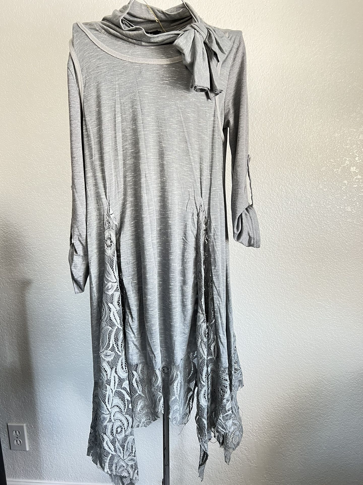 Tunic Blouse Relaxed Fit Top Women Clocolor L