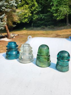 Vintage Glass Insulators