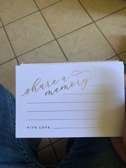 Cards for wedding or parties