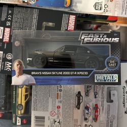 Fast & Furious Brian's Nissan Skyline 2000 GT-R (KPGC10) 1:32 Scale New Box