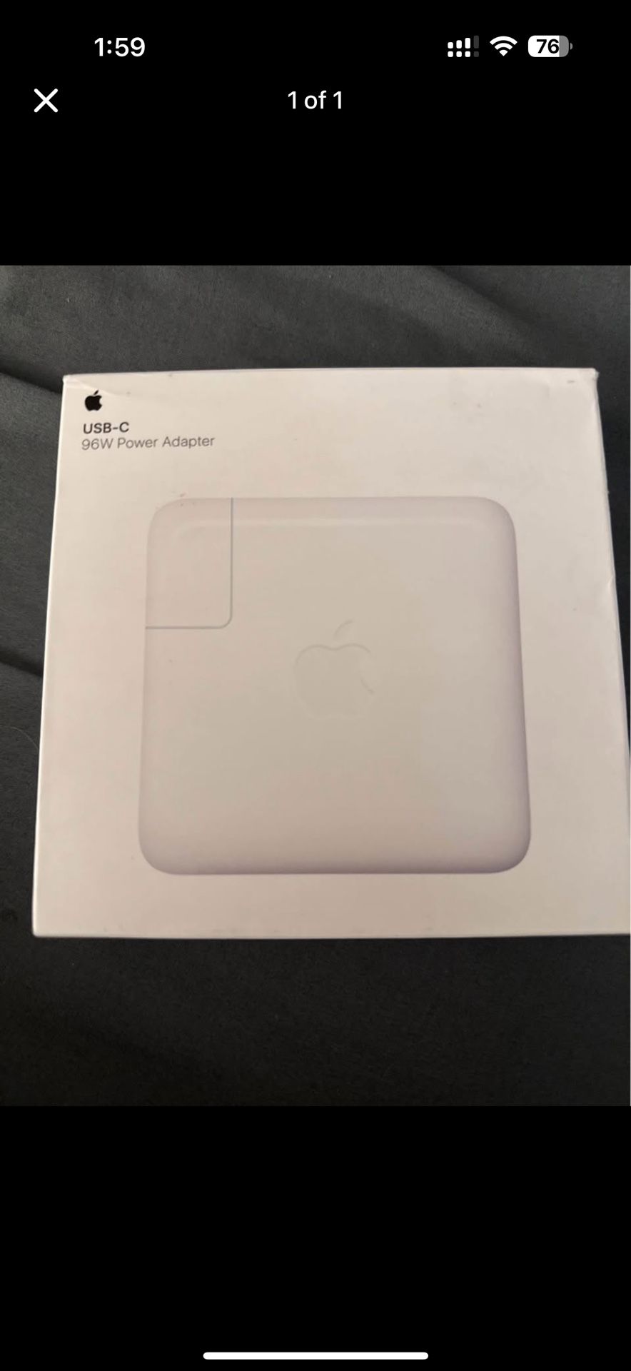 Apple 96W USB-C Power Adapter