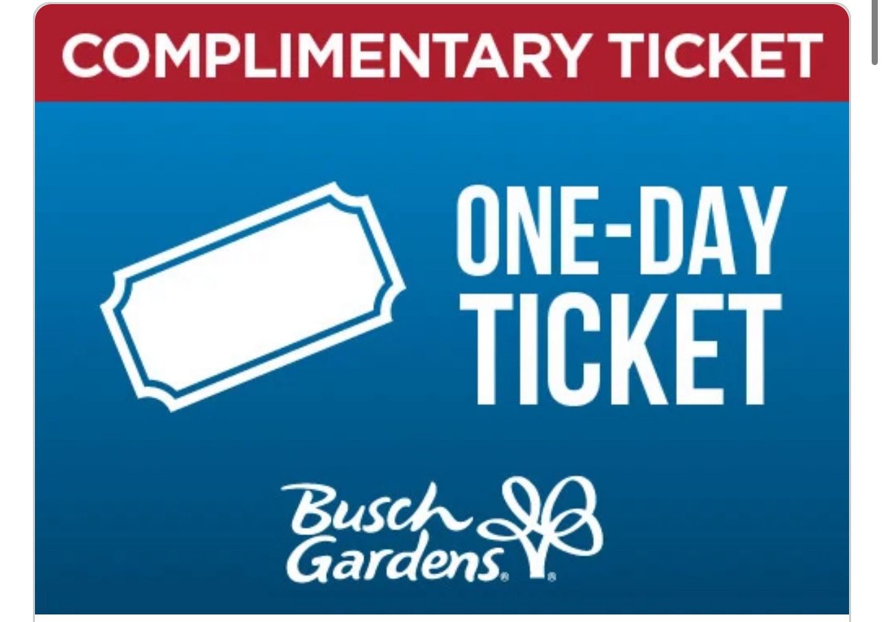 Tickets bush garden “TAMPA”
