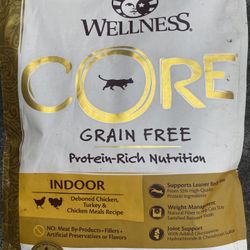 Wellness Core Grain Free Indoor Deboned Chicken Turkey Chicken Meals Recipe 11lbs $5