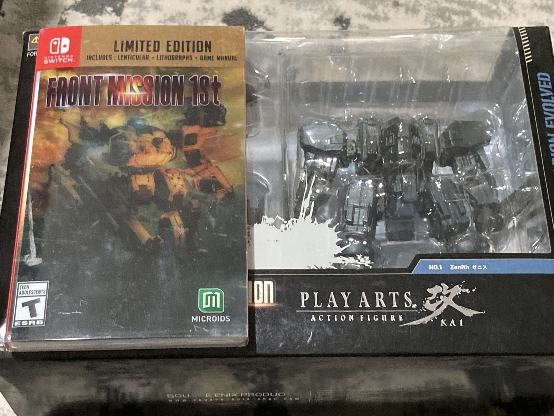 Action Figure Play Art Kai Front Mission 1st Edition Switch Rpg Game core Ninten