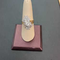 14KT Gold Diamond Ring 