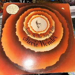 Stevie Wonder Vinyl Record 