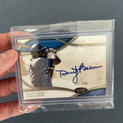 Dodgers Dusty Baker Autograph 217/299