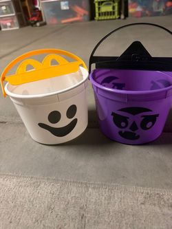 McDonald's Halloween "Boo Buckets”