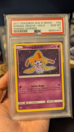 Pokemon Shining Jirachi PSA 10