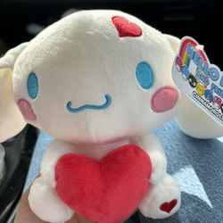 Hello Kitty And Friends (Cinnamoroll Plushie) Valentines Day Edition 