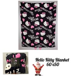 Nwt Hello Kitty Blanket