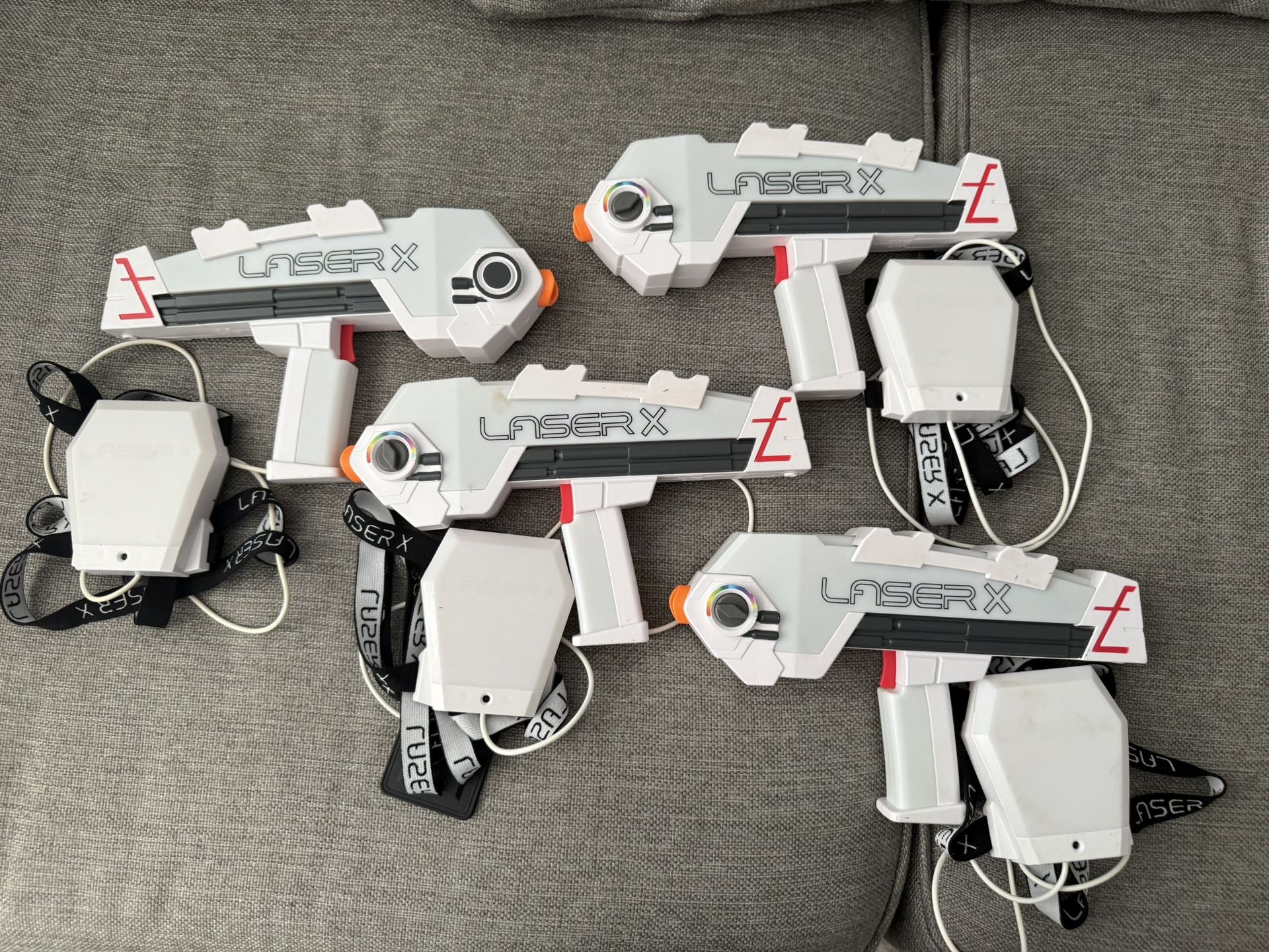Laser X Tag Guns With Chest Piece