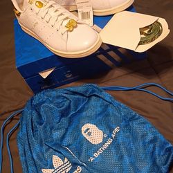 🔥Men's Bape x adidas Stan Smith 30th Anniversary🔥NWT