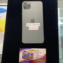 iPhone 11 Pro Max 64GB  At&t / Lyca/ Cricket