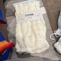White Baby Blanket 