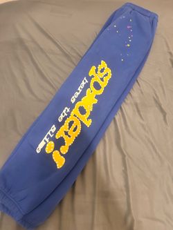 Blue Sp5der sweats