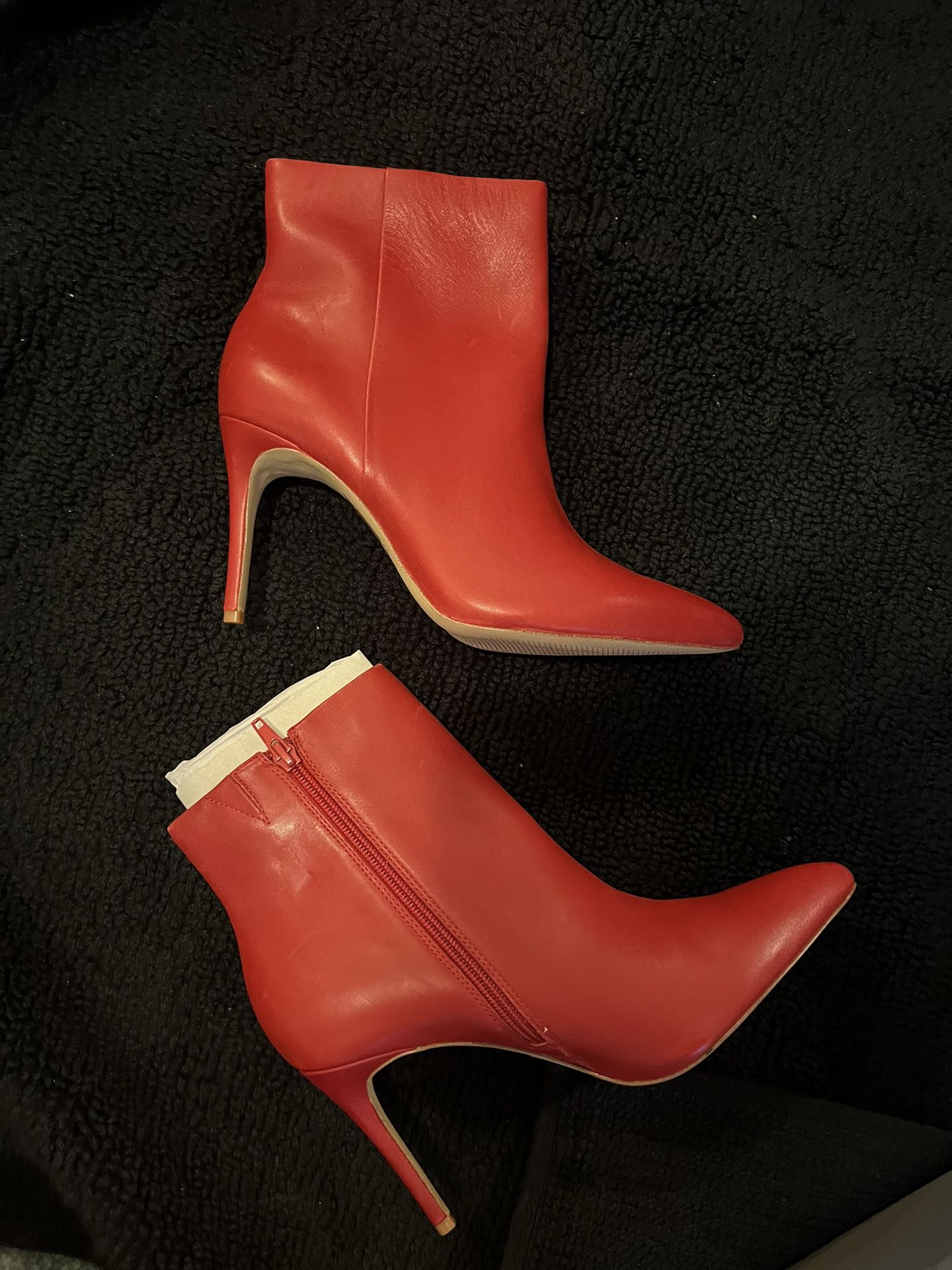 Aldo Red Boots 