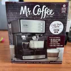 Mr Coffee Cafe Barista Espresso Cappuccino