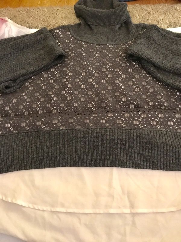 Sweater and shirt