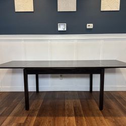 Solid Wood Extendable Dining Table