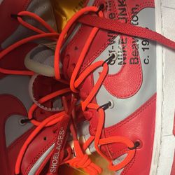 Off White Dunks Size 9 For 190