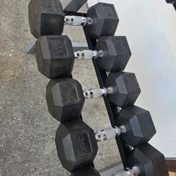 Weights With Rack And Bench 