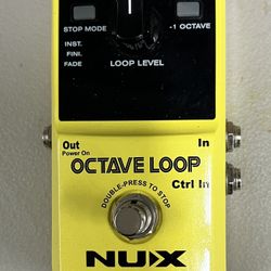 NUX Octave Loop Guitar Pedsl