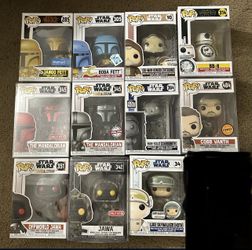 Funko Pops Star Wars