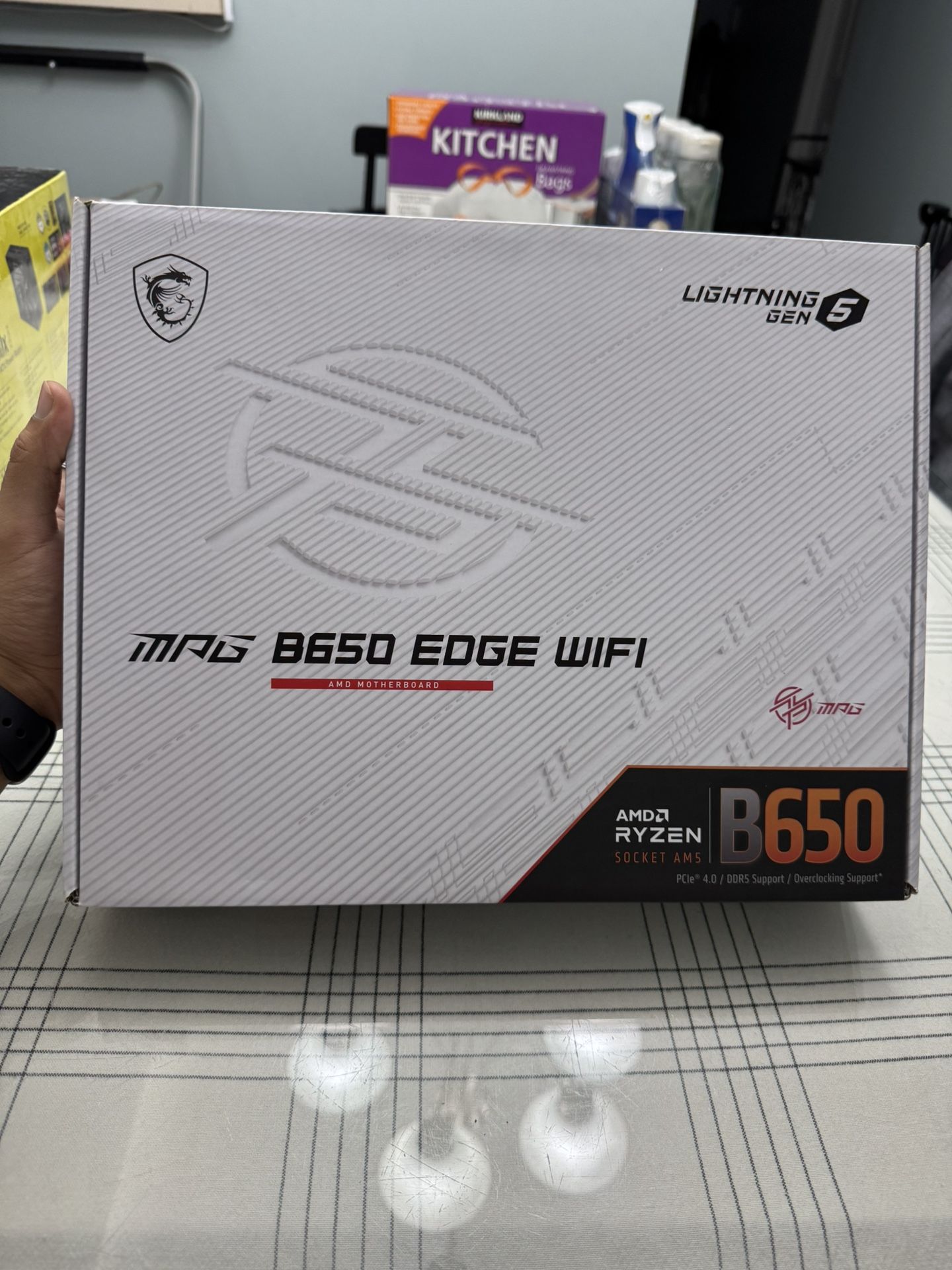 MSI MPG B650 Edge WiFi Gaming Motherboard