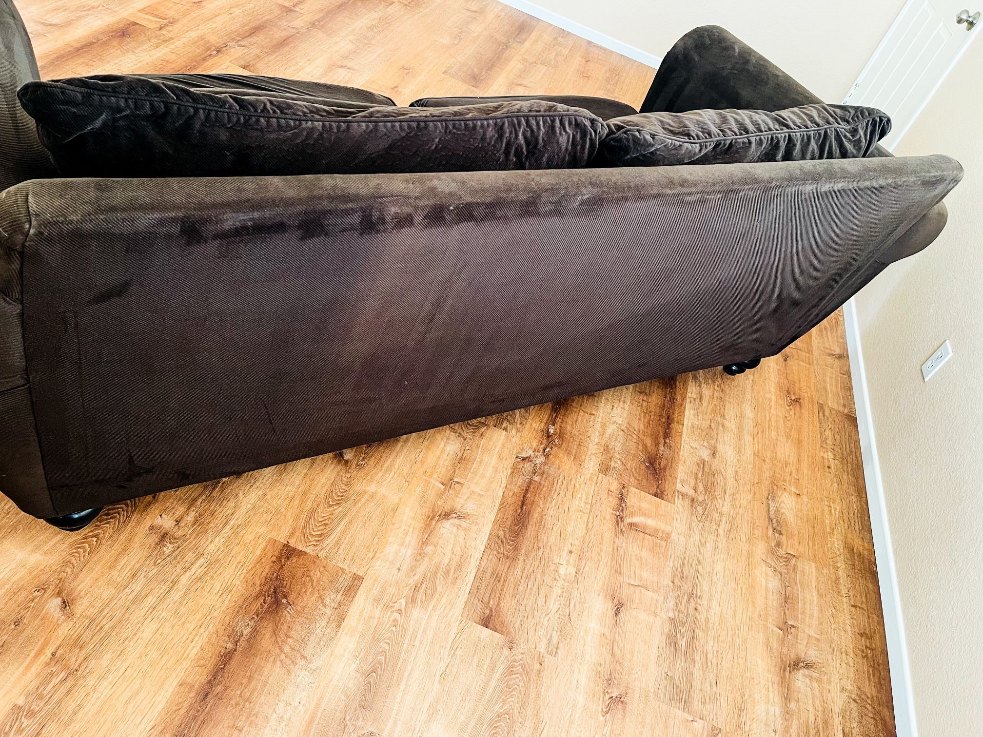Sofa Dark Brown Couch