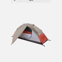 ALPS Mountaineering® LYNX 1-Person Camping / Backpacking Tent Brown Orange