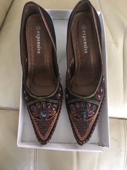 Indian expensive handmade shoes size 7 1/2