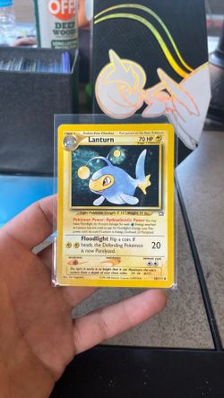 Lanturn #038 Neo Genesis Pokémon Card