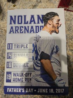 Nolan arenado bobblehead