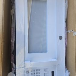 1.7 cu. ft. White Over the Range Microwave