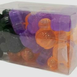 New disney set of reusable plastic ice cubes in the shape of Mickey Mouse,
