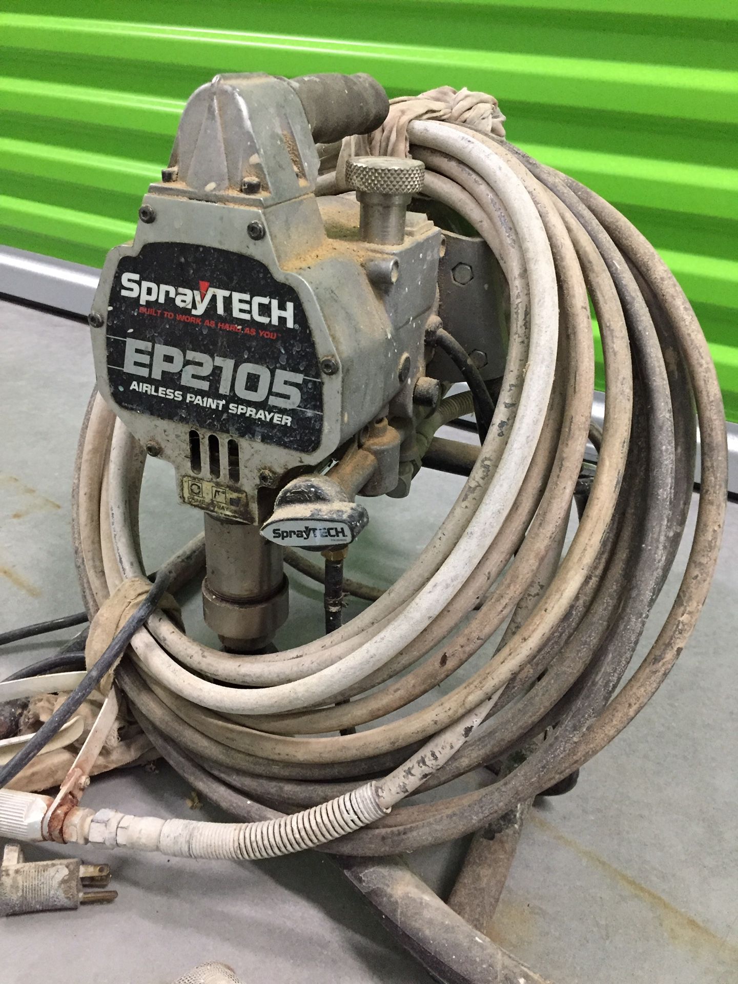 Spray Tech Ep2105 Contractor Airless Paint Sprayer w/ 50 ft Hose and Spray Gun