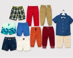 Boys Clothing Bundle – Shorts, Pants & Shirt size 2T