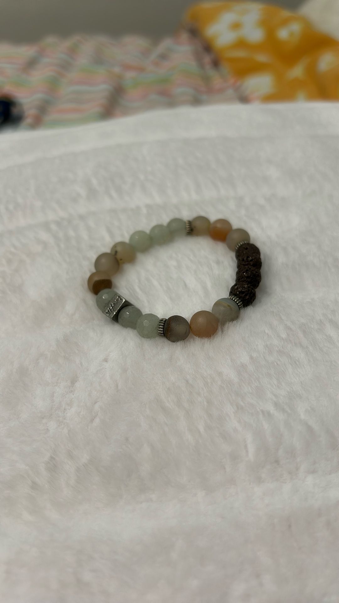 Stone & Lava Bracelet