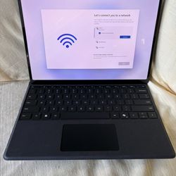  LIKE NEW Oct2023 W Keyboard Microsoft Surface Pro Snapdragon X Elite 16GB RAM 1TB NVMe 11th edition  With keyboard Alcantara Model 1864  and Boxes