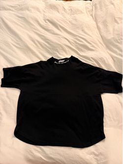 Palm Angels Black Neck T-Shirt