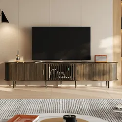  95" Extra Long TV Stand for 85/90/98/100" TVs with LED Light