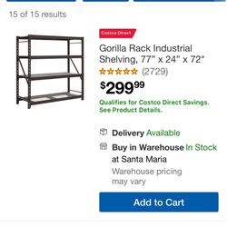 Costco Storage Rack 