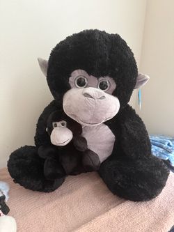 Marley Momma Monkey stuffed animal 25”