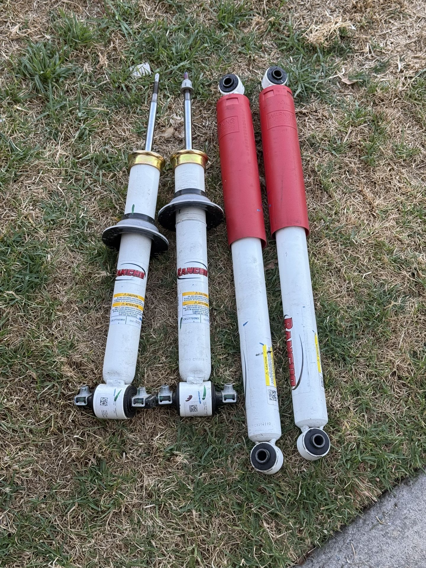 Chevy,GMC 1500 El Rancho Shocks $ 150 Firm