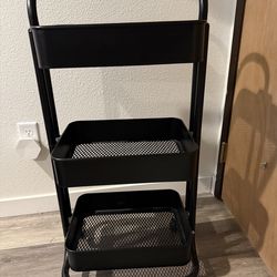 Three tiered rolling cart from Costco